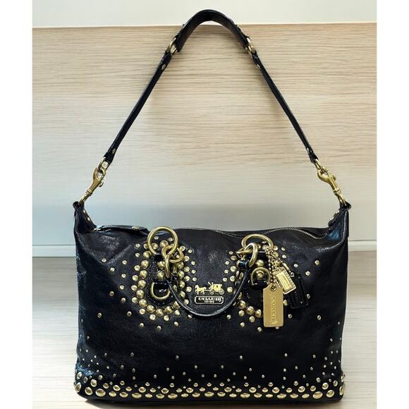 Y2K Coach 13867 Madison Sabrina Rivet Satchel Bag - Picture 1 of 14